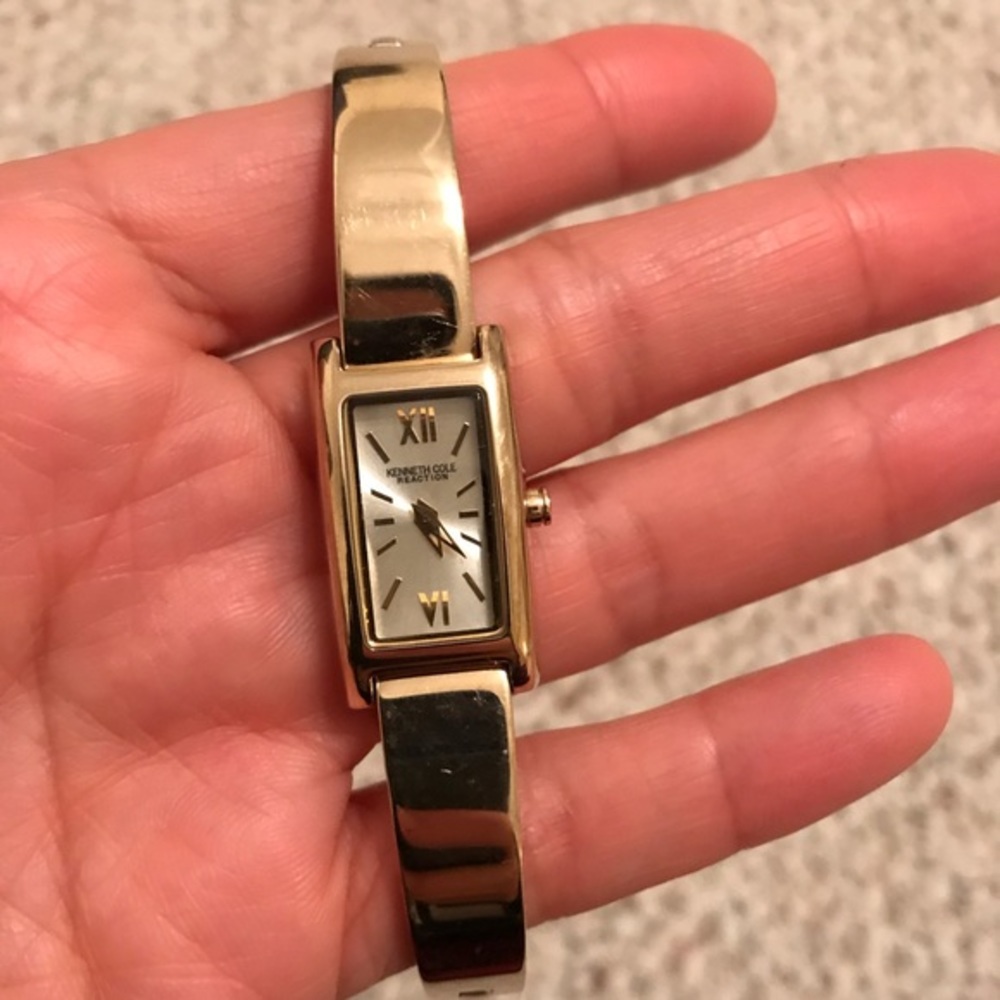 Kenneth Cole reaction gold watch
